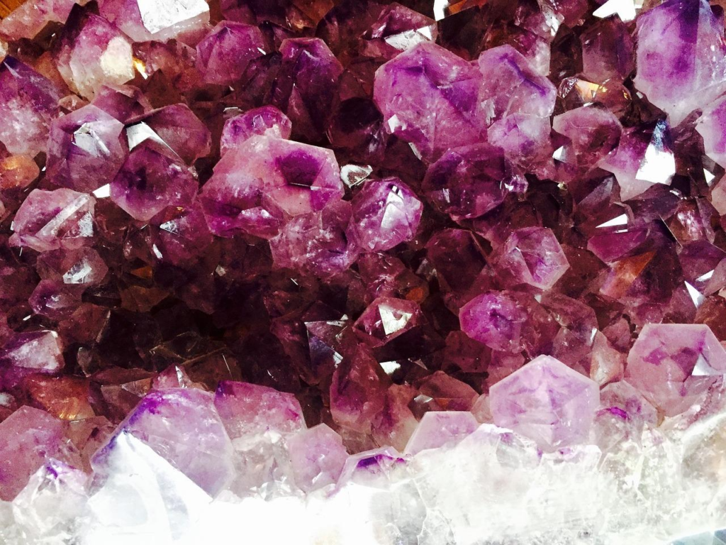 Crystal Amethyst Purple